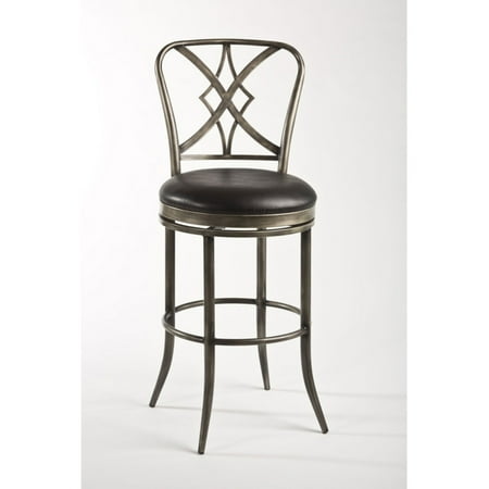 black counter height chairs ivory leather hillsdale jacqueline swivel counter height stool pewterblack black counter height chairs ivory leather hillsdale jacqueline swivel counter height stool pewterblack